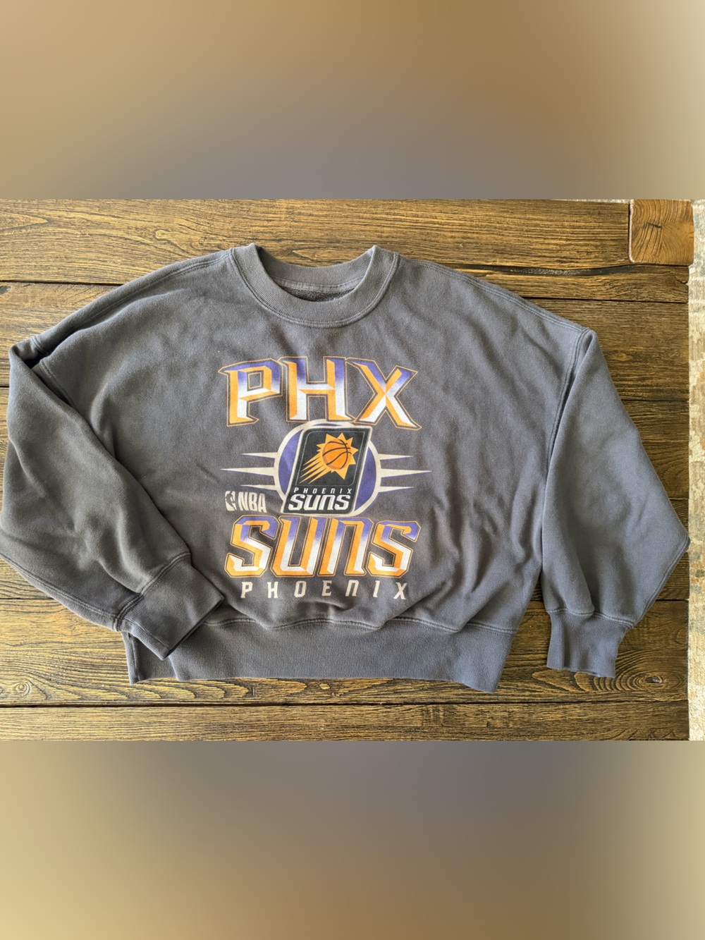 Phoenix Suns Crewneck Sweatshirt - Gray